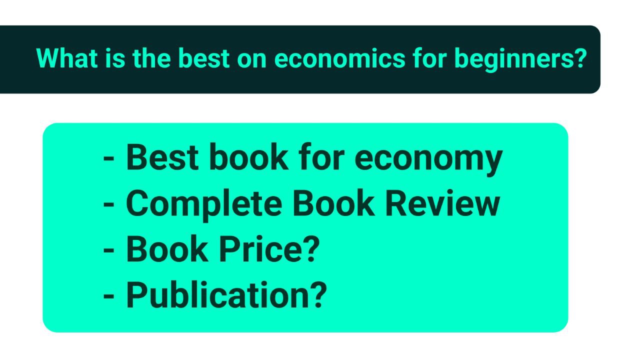 What is the best book on economics for beginners?